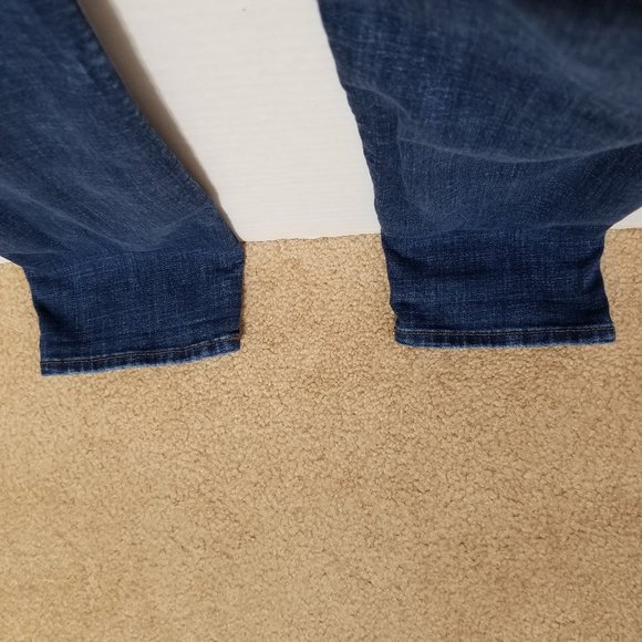 Lucky Brand jeans 8/29 Lolita Capri denim whiskered cropped stretch - Picture 12 of 15